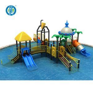 Swimming Pool Outdoor Children Plastic Water Slides Playground Equipment