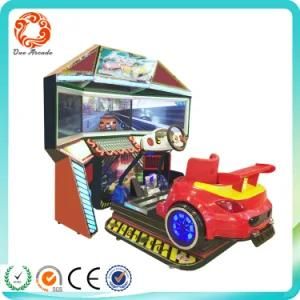 Racing Simulator Game Machine Three Screen 4D Car Dynamic Outrun