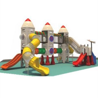 Customized Outdoor Children&prime;s Amusement Park Plastic Slide Playground Equipment Set