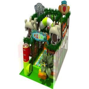 Woodland Forest Themed Small Children&prime;s Playground with Slide