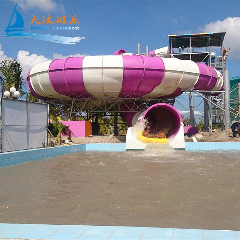 Amusement Park Rides Equipment Space Bowl Water Slide Curve Water Slide