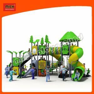 Colorful Spiral Slide Children Outdoor Playground