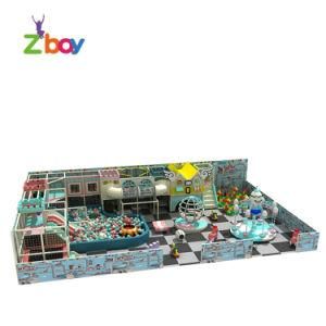 2020 Zboy Commercial Supplier Indoor Castle Playground Equipment for Sale