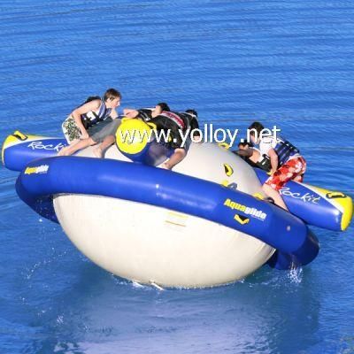 Inflatable Saturn Rocker Water Park Toy