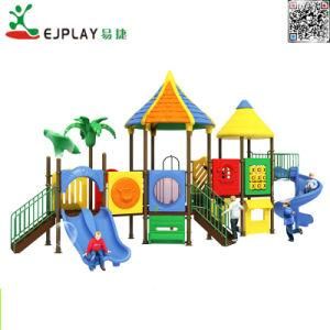 Commercial Playground Equipment with Combind Slide for Kids in 3-12 Years Old