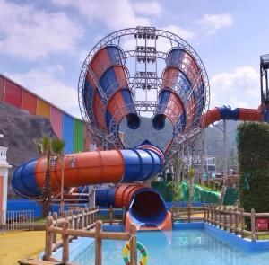 Super Tornado, Thrill Funnel Water Slide for Water Park (WS-012)