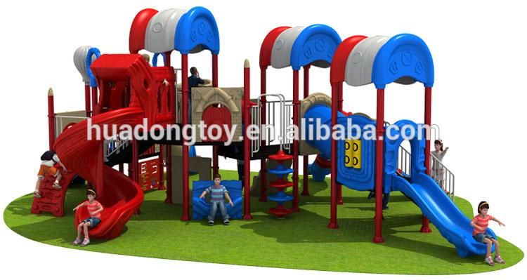 New Style Outdoor Playground Kids Plastic Slide for Sale