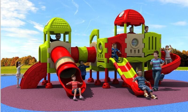 New Designed Big Plastic Outdoor Children Equipment Playground