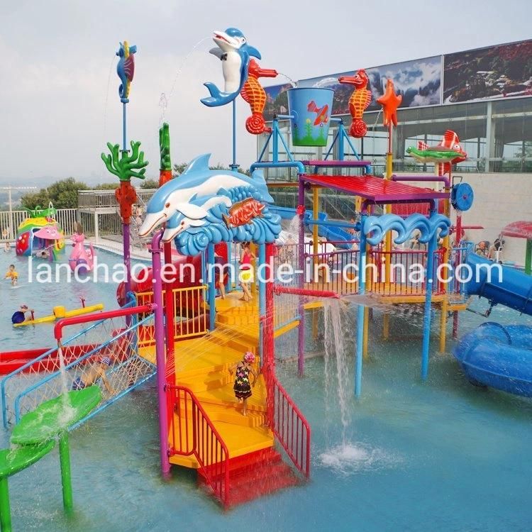 Popular Attractive Slide Waterpark Playground