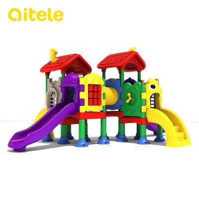 Qitele Outdoor Playground Kidscenter Plastic Children Indoor Playground (KID-22201, CD-07X)