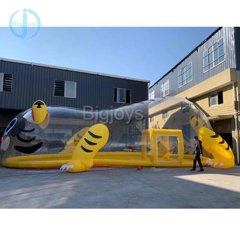 Inflatable Tiger Park with Slide and Ball Pool for Sale (BJ-SP123)