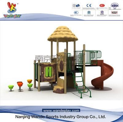 Outdoor Kids Slide Playground Child Playhouse Outdoor Amusement Park Slide for Sale