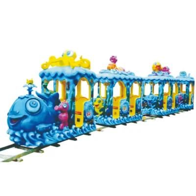 Hot Sell Design Outdoor Track and Trackless Train Kids Ride
