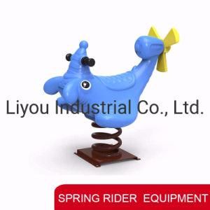 Customized Kids Game Seesaw Children Seesaw Spring Rocking Horse Playground for Sale