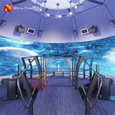 High Technology 5D Theatre Special Effects Dynamic 360 Orbit Cinema
