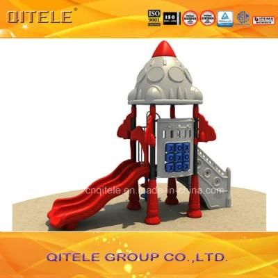 Amusement Park Outdoor Playground Space Ship Equipment with Slide