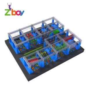 American Children Ninja Warrior, Ninja Course Plastic Playground