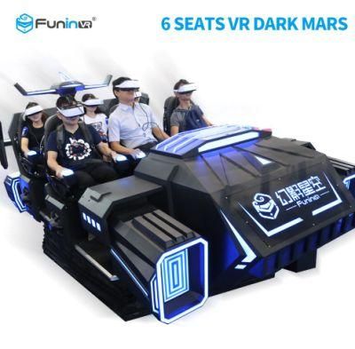 6 Seats Virtual Reality Multiplayer Games Car Simulator