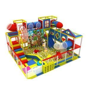 Factory Price 6.5m*7.5m*4.5m Size Safety Funny Small Ball Pool Children Plastic Slide Indoor Playground Equipment Toys