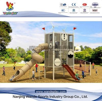 Wandeplay Cube Series Amusement Park Children Outdoor Playground Equipment with Wd-Mf102