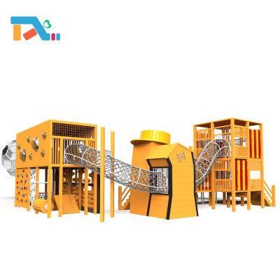 Hot Sale Play Equipment Kids Outdoor Wooden Playground Home Amusement Park Used