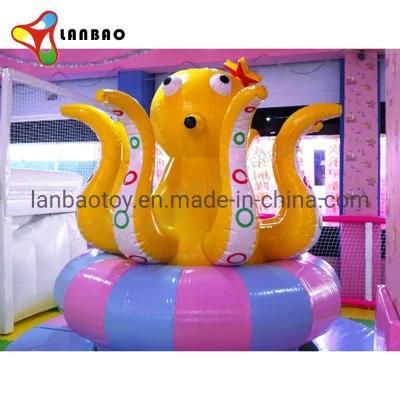 Kids Commercial Indoor Playground Equipment Children Electric Inflatable Octopus