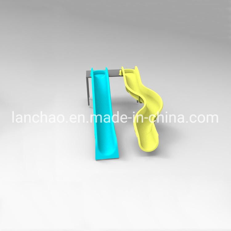 Family Fiberglass Water Slide for Swimming Pool