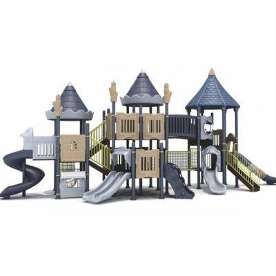 New Outdoor Park Kids Playground Plastic Castle Slide Equipment Kl22