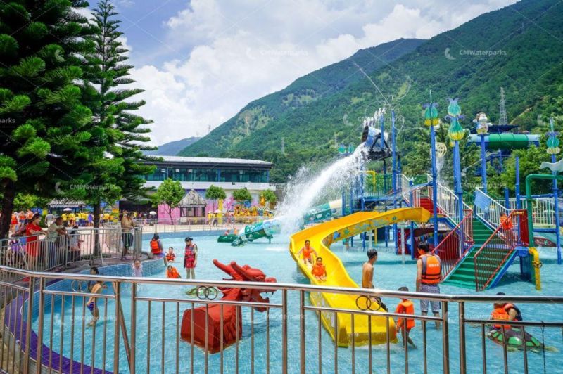 Customized Fiberglass Water Slide Water Park Equipment Dechang Lisu Waterpark