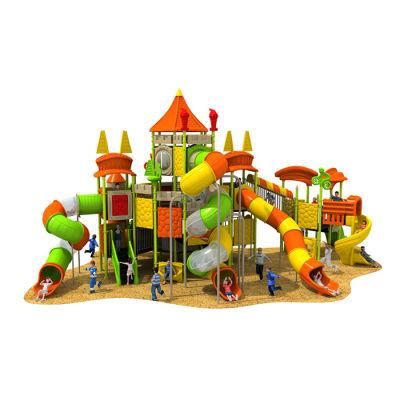 Outdoor Playground Slide New Design Equipment Children Plastic Amusement Equipment with CE/ASTM/TUV/GS Certificates