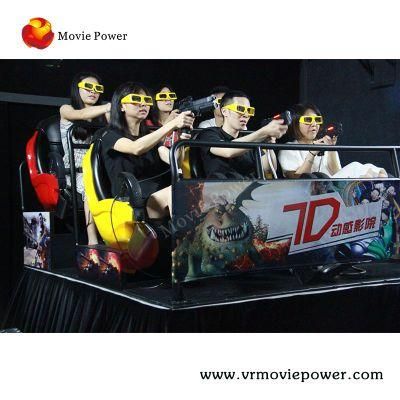 6 Dof Motion Platform Game Machine 5D Cinema Simulator Equipment