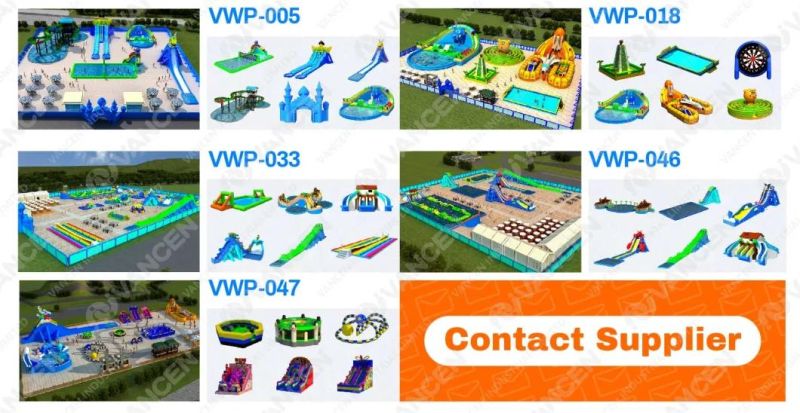 Kids Inflatable Water Games Water Park Low Price Water Amusement Park Equipment