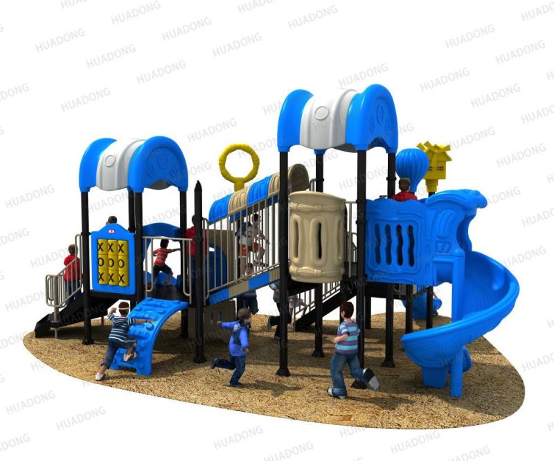 Pepsi House Series Outdoor Playground Big Slide Equipment