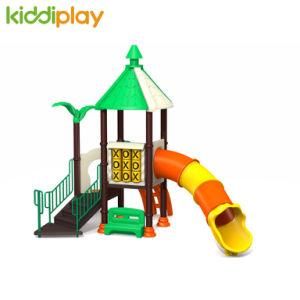 Kindergarten Outdoor Play Equipment and School Commercial Park Long Plastic Slides for Play