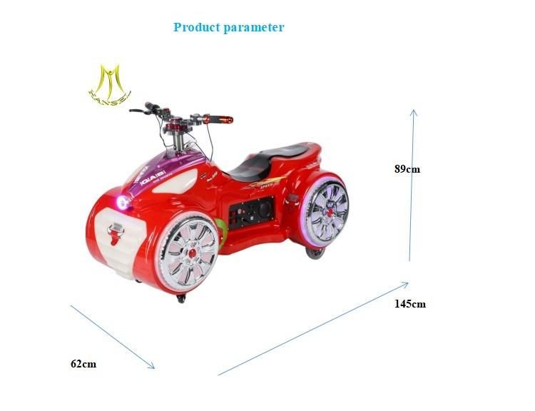 Hansel Amusement Park Electric Children Battery Cool Motor for Sale