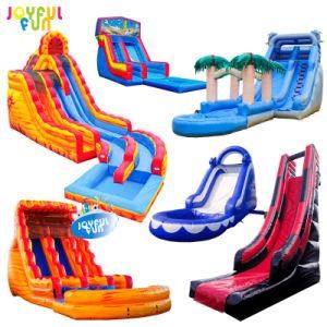Joyful Fun Factory Wholesale Commercial Big Large Inflatable Water Slide