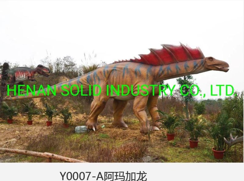 Amusement Park Mechanical Animatronic Ride Dinosaur