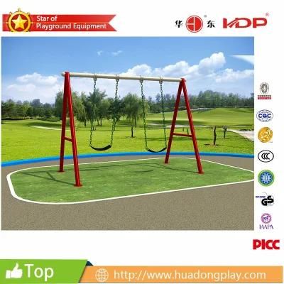 2018 Double Seat a Type Outdoor Swing