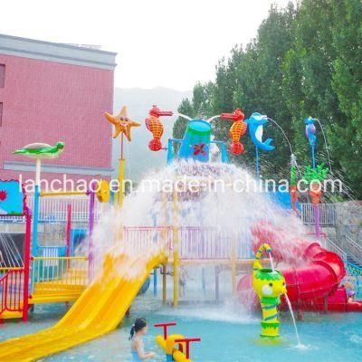 Hot Sale Fiberglass Water House Slide for Swimming Pool Park