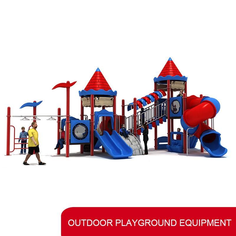 Wenzhou Customized Factory Colorful Plastic Commercial Outdoor Playground Slide