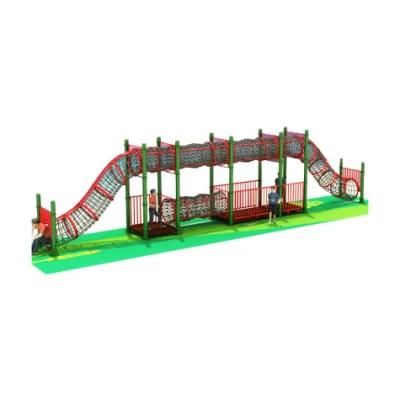 China Outdoor Jungle Gym Fitness Climbing Rope Bridge for Kids Activity and Play Suppliers