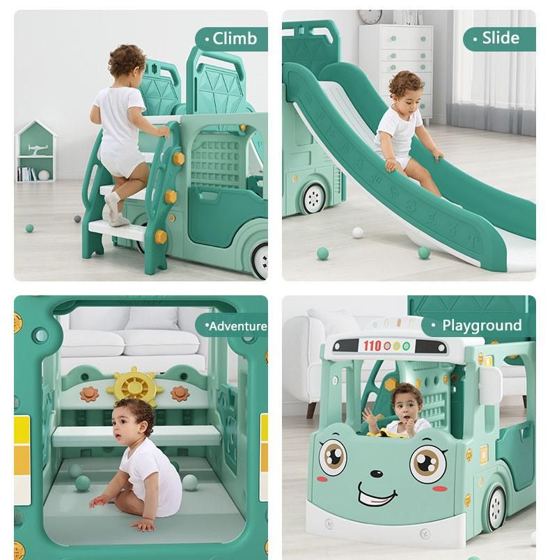 Children Plastic Slide and Swing Toys Kids Slides Indoor Plastic for Baby Playground Equipment