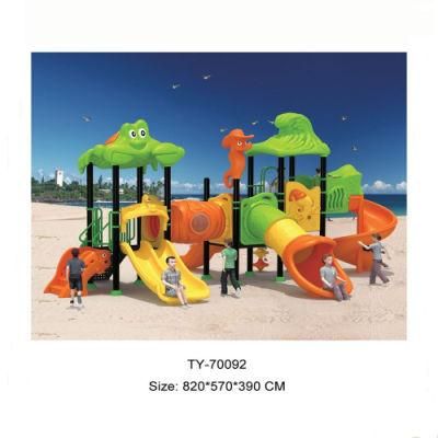 New Custom Outdoor Playground Equipment Slides (TY-70092)