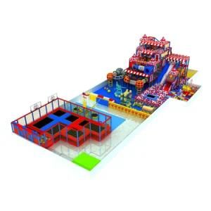 PVC Pipe Plastic Car Shape Stainless Steel Slide Indoor Playground Toys