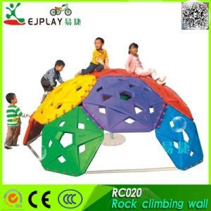 The Quality Outdoor Kids Climbing Equipment Plastic Climbing Wall Plastic Climbing Wall for Kids