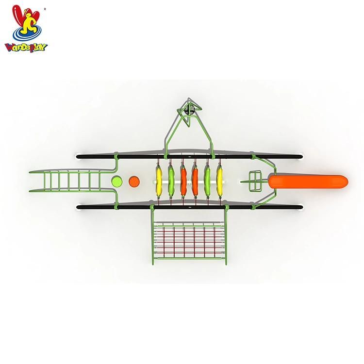 Wandeplay Amusement Park Playsets Kindergarten Kids Toy Children Water Park Slide Games Outdoor Playground Equipment Rope Net Climbing
