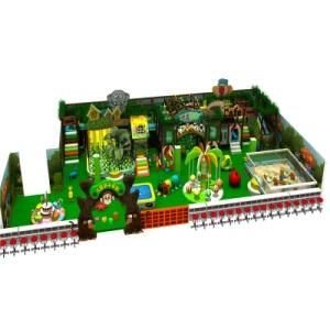 Exhibition Hall Indoor Playground Small Candy Plastic Slide