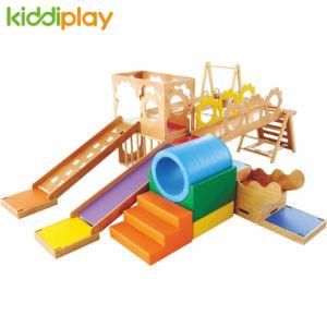 Wooden Soft Play Kids Indoor Playground Equipment