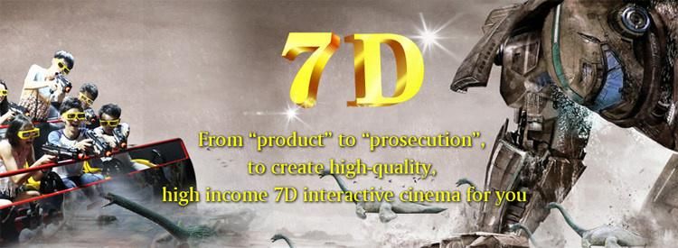 Interactive 7D Cinema Simulator Gun Game Machine Equipment Manufacturer