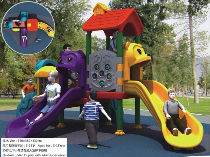 High Quality Toddler Outdoor Plastic Playground Equipment